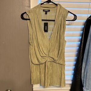 Express Sage Green Women's Blouse